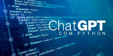 Capa do curso ChatGPT com Python